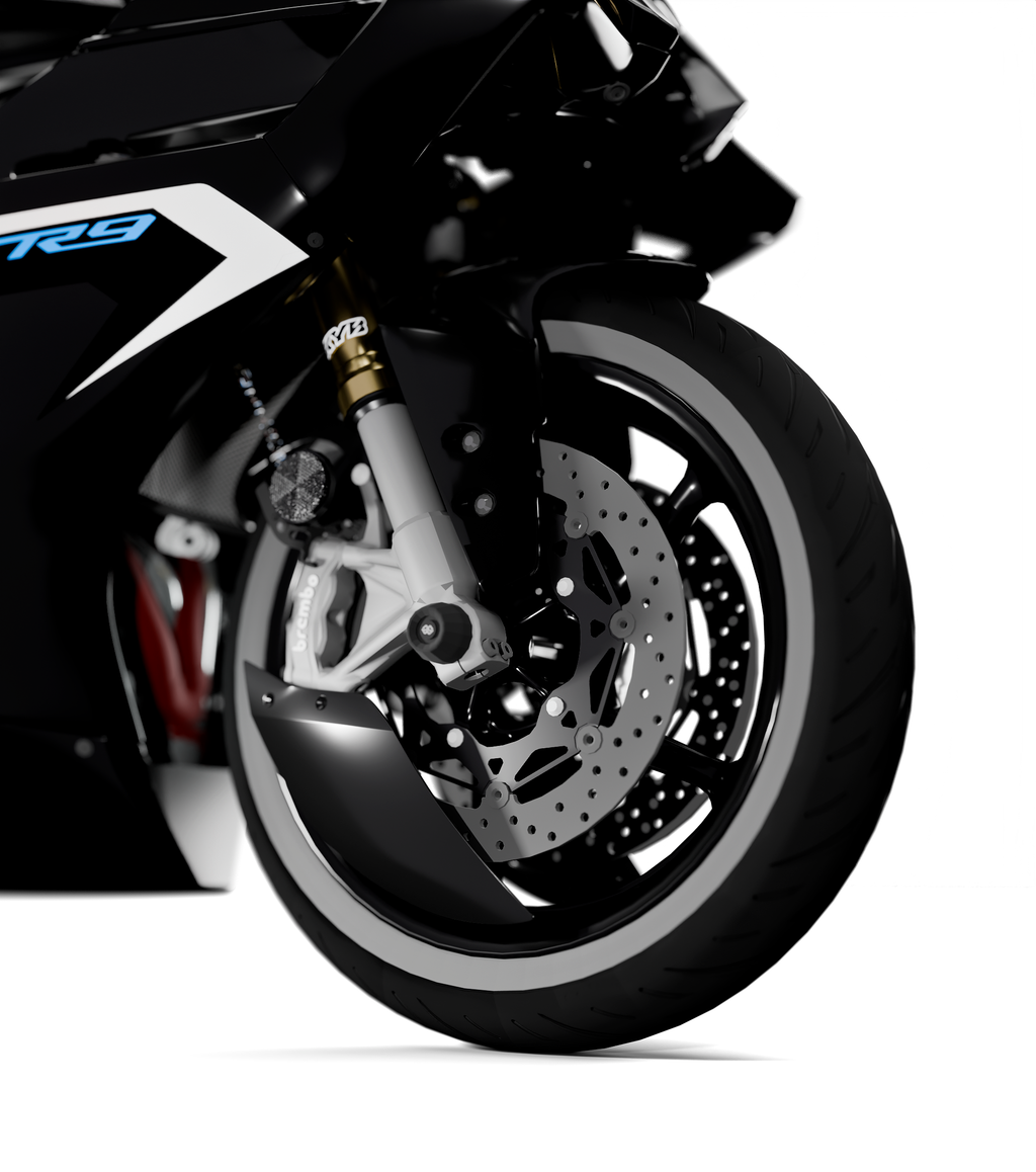 Yamaha R9 Brake Cooler
