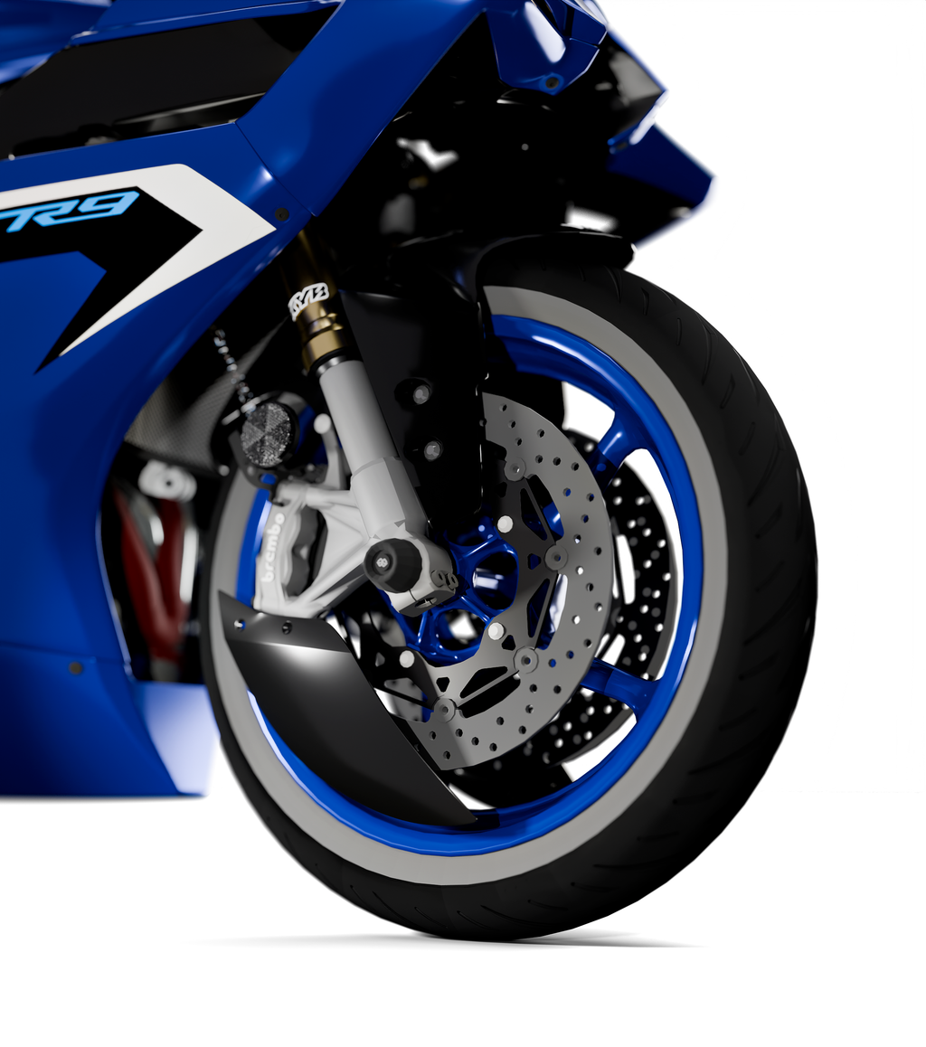 Yamaha R9 Brake Cooler